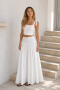 Top Cléo - Blanc